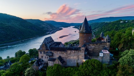Burg Stahleck am Abend | &copy; Mahlow Media