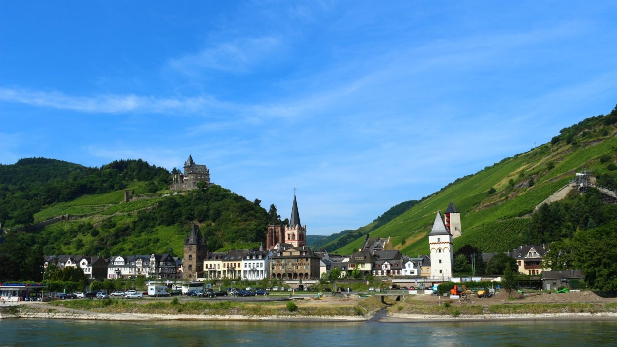 Bacharach vom Schiff | © ©Sabine Pilger