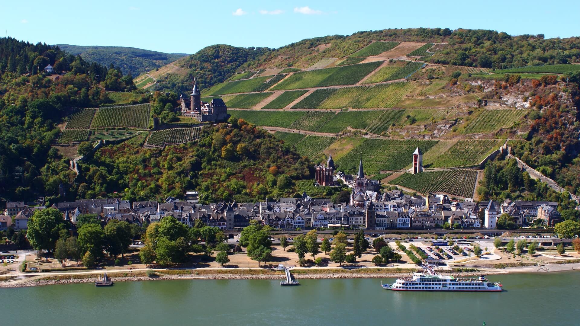 Bacharach Rhein Panorama | © ©Sabine Pilger Bacharach Rhein Panorama | © ©Sabine Pilger