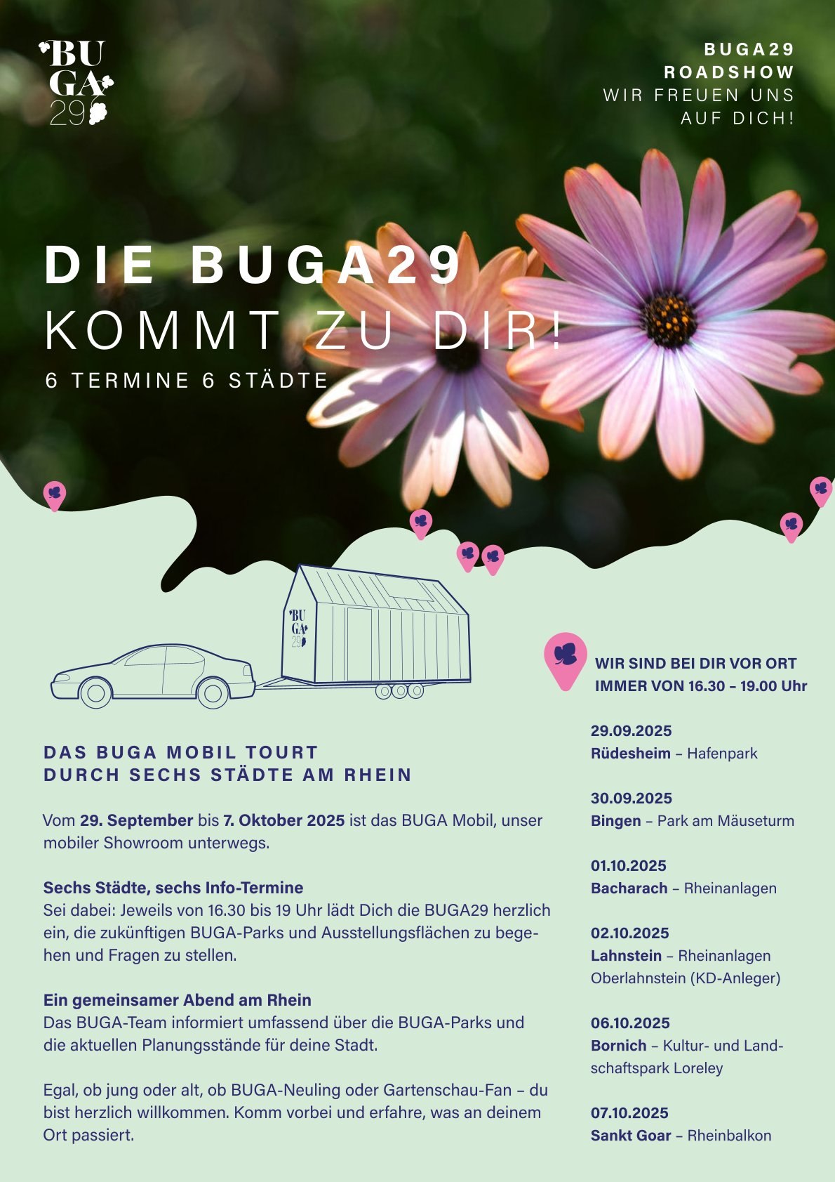 BuGa Roadshow | © BUGA 2029 gGmbH