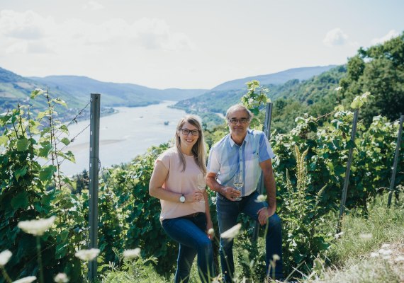Anne und Randolf Kauer | &copy; Weingut Dr. Kauer