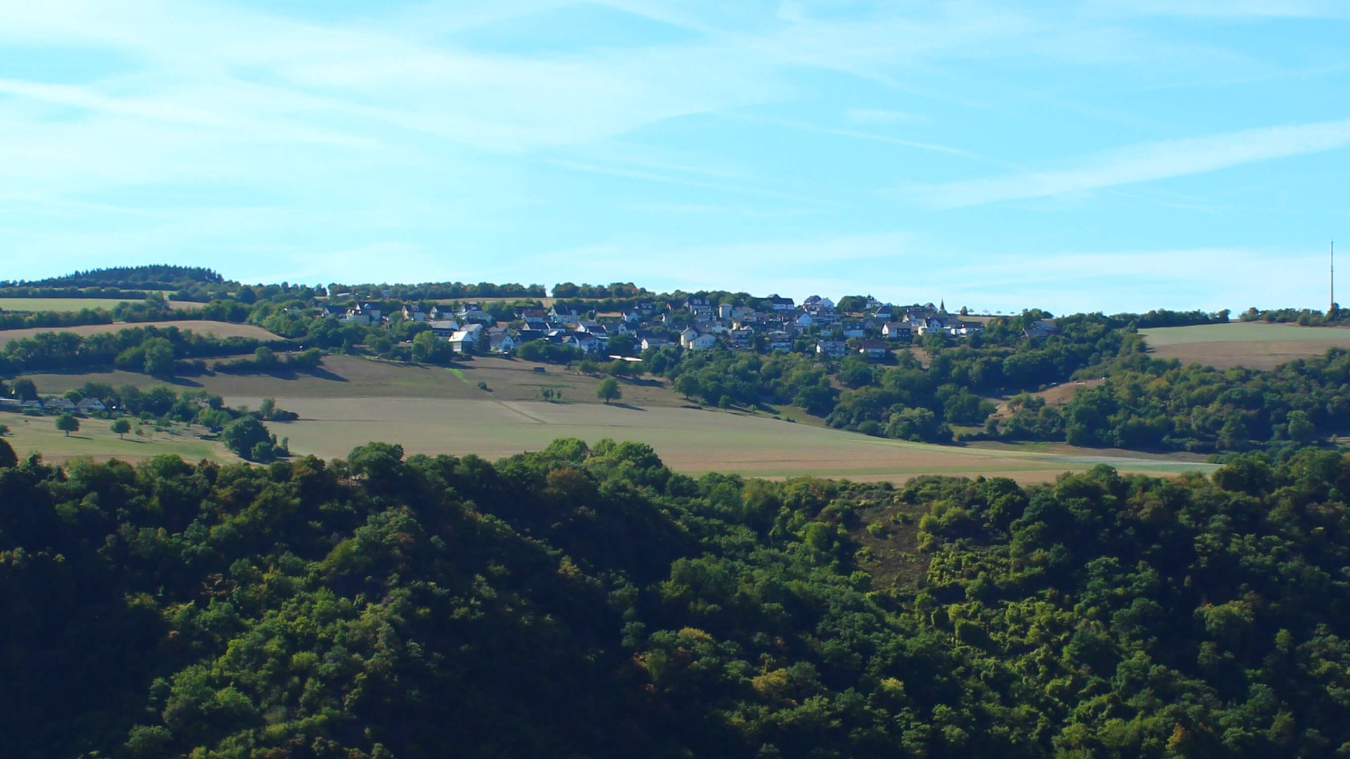 Henschhausen vom Rheinsteig | © ©Sabine Pilger Henschhausen vom Rheinsteig | © ©Sabine Pilger