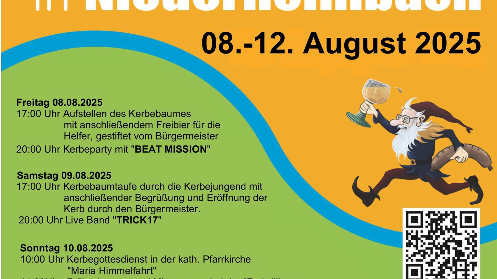Plakat Bratwurstkerb | © Ortsgemeinde