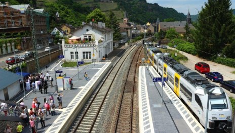 Bahnhof Bacharach | &copy; Sabine Pilger
